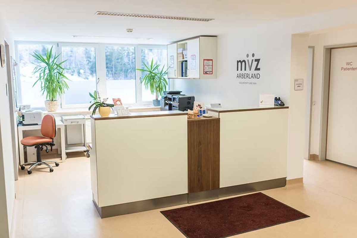 MVZ Arberland Zwiesel Empfang